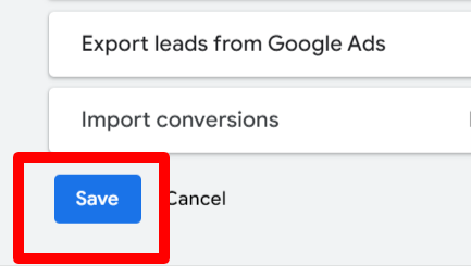 step 21 Lead Ad Campaign in Google Ads