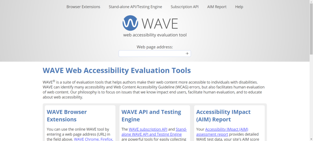 WAVE-Web-Accessibility-Evaluation-Tools