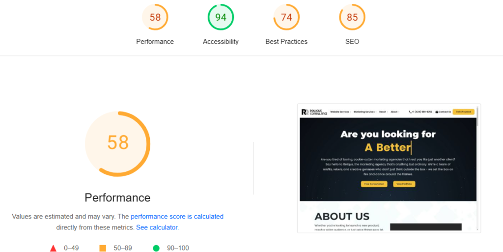 Mobile Performance Matters