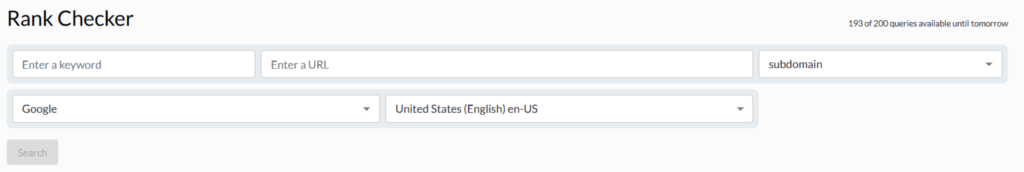 Moz Rank Checker