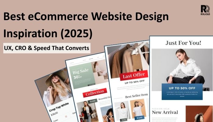 Best eCommerce Website Design Inspiration (2026): UX, CRO & Speed That Converts