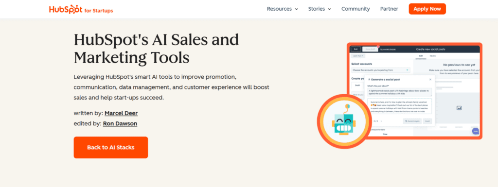 HubSpot AI Marketing Hub