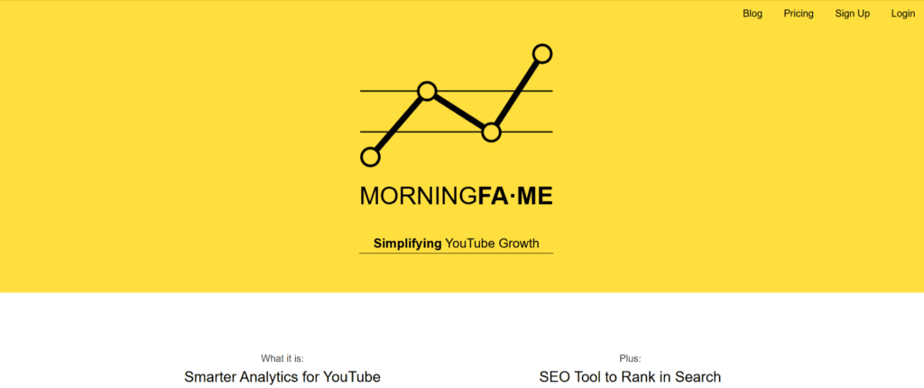 Morningfame Youtube Rank Tracking Tool