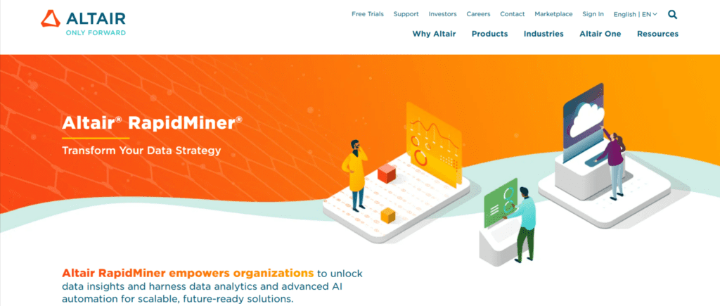 Altair RapidMiner machine learning software