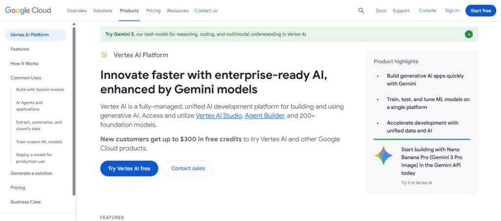 Google Cloud AI