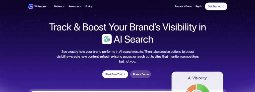 Writesonic ai blog generator