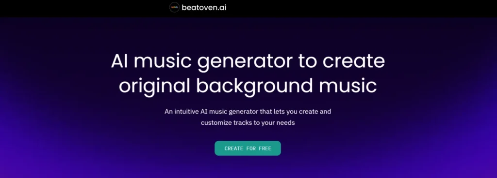 Beatoven ai music generator