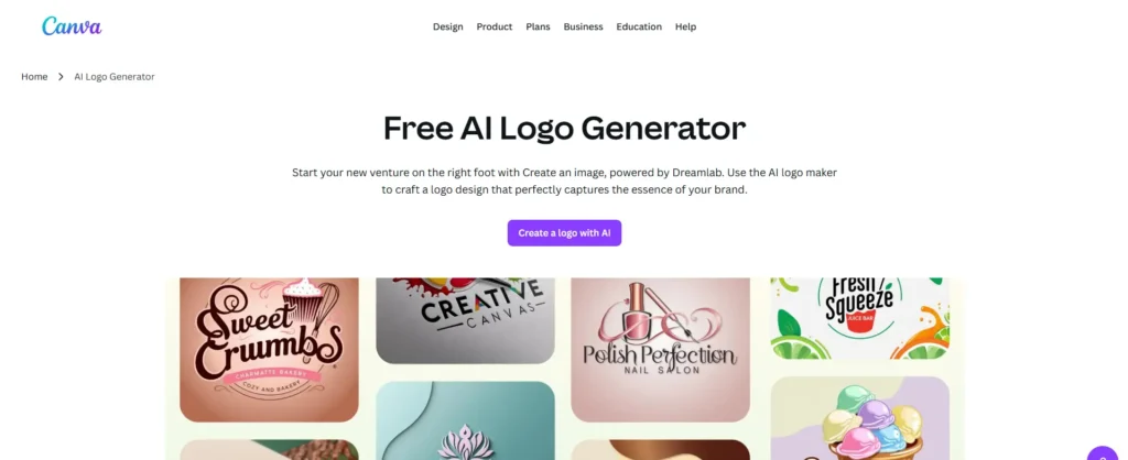 Canva AI Logo Generator