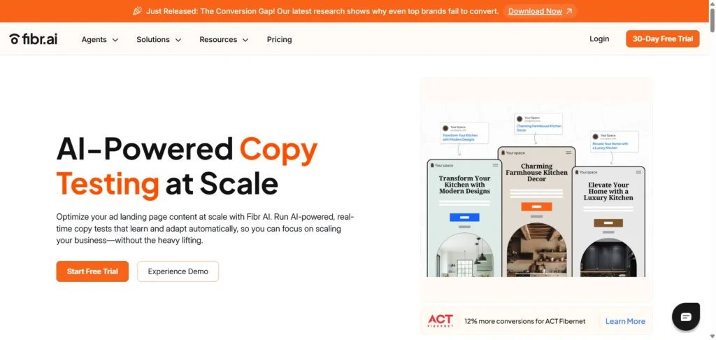 Fibr AI-Powered Copy Testing at Scale