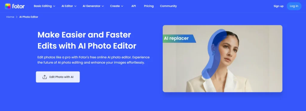 Fotor AI Photo Editor