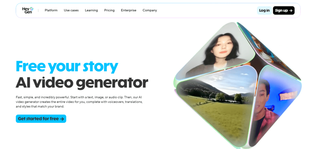 HeyGen ai video generator