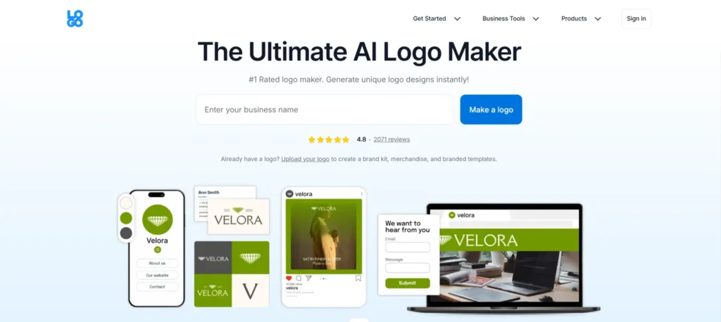 Logo com ai logo maker