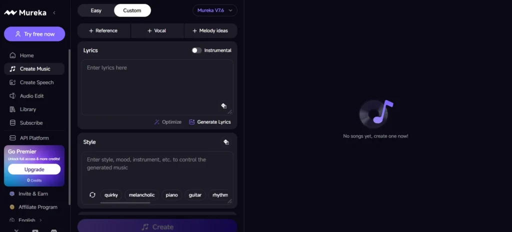 Mureka ai music generator