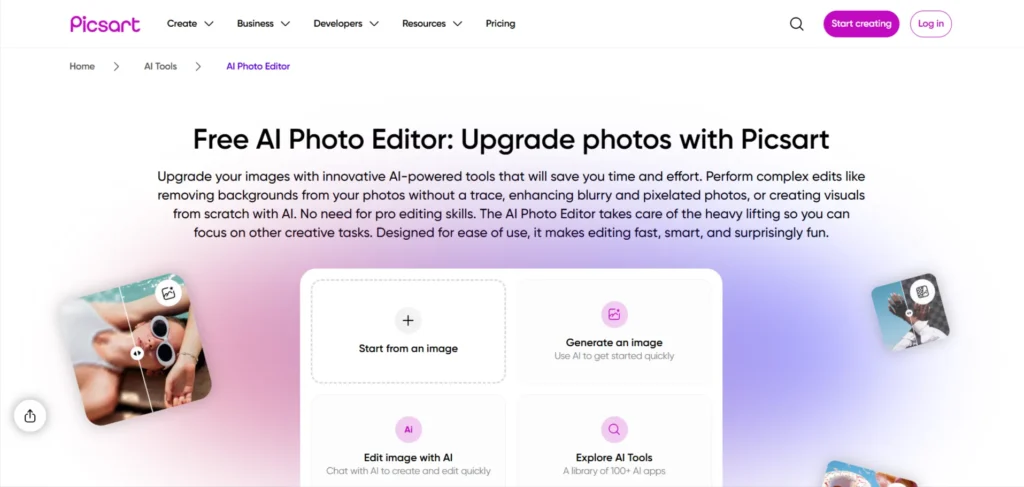 Picsart AI Photo Editor