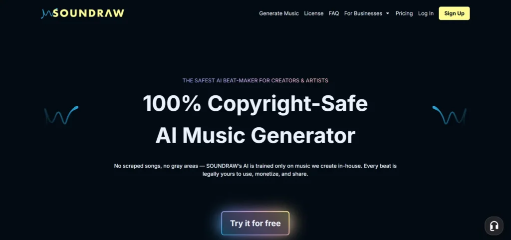 Soundraw For High Quality Background Music