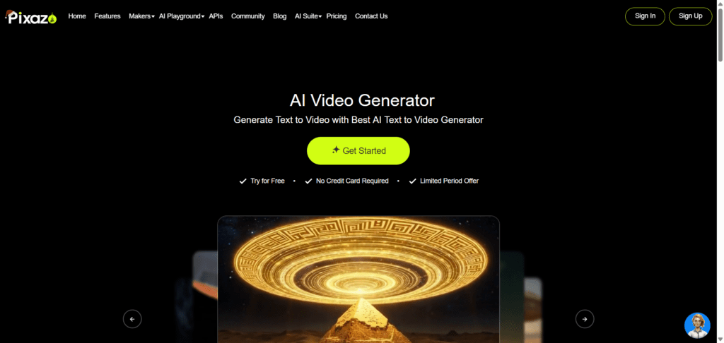 pixazo ai video generator