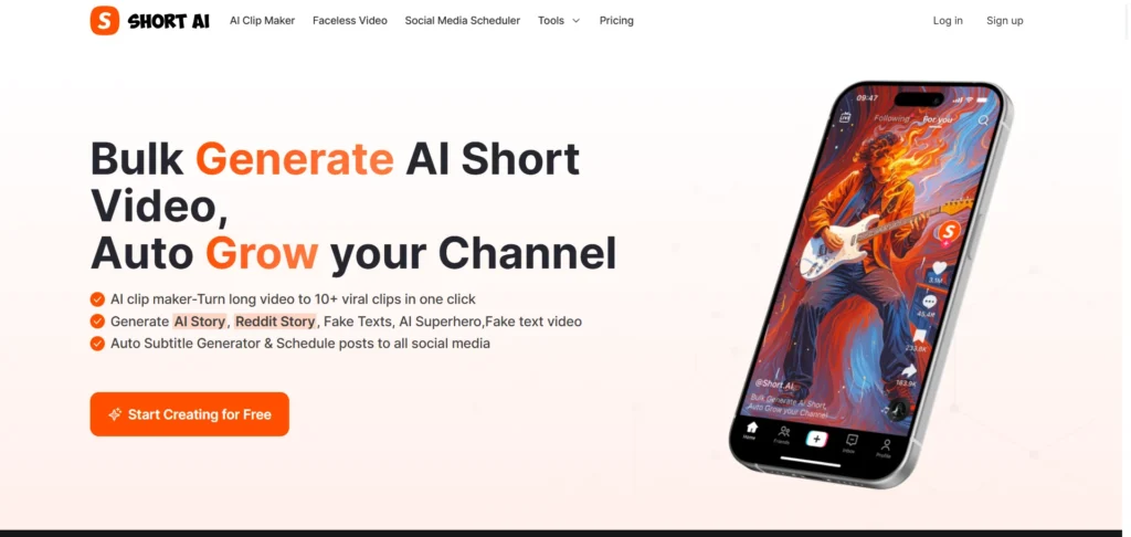 short ai Bulk Generate Short Video
