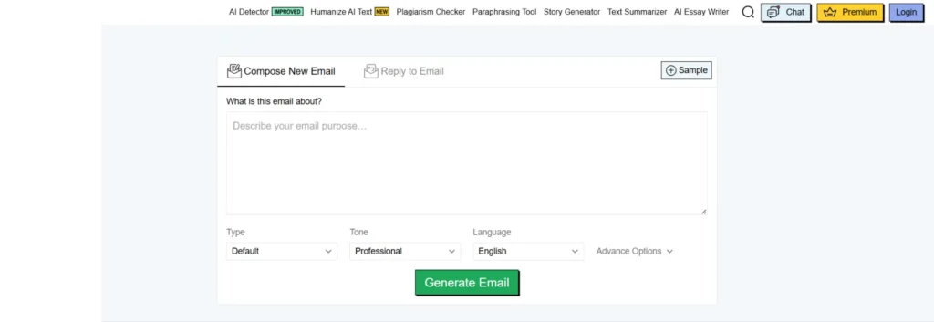 Editpad AI Email Writer