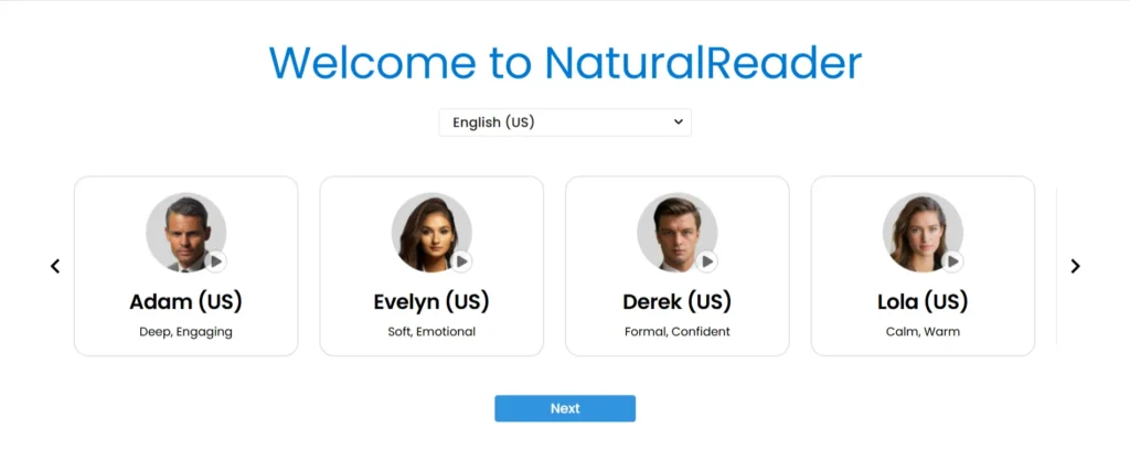 Naturalreader Free Text to Speech Online