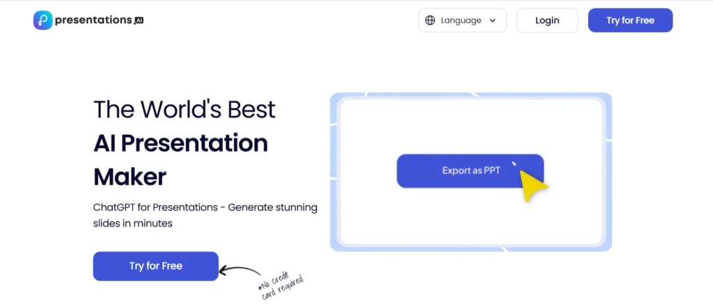 Presentations ai maker