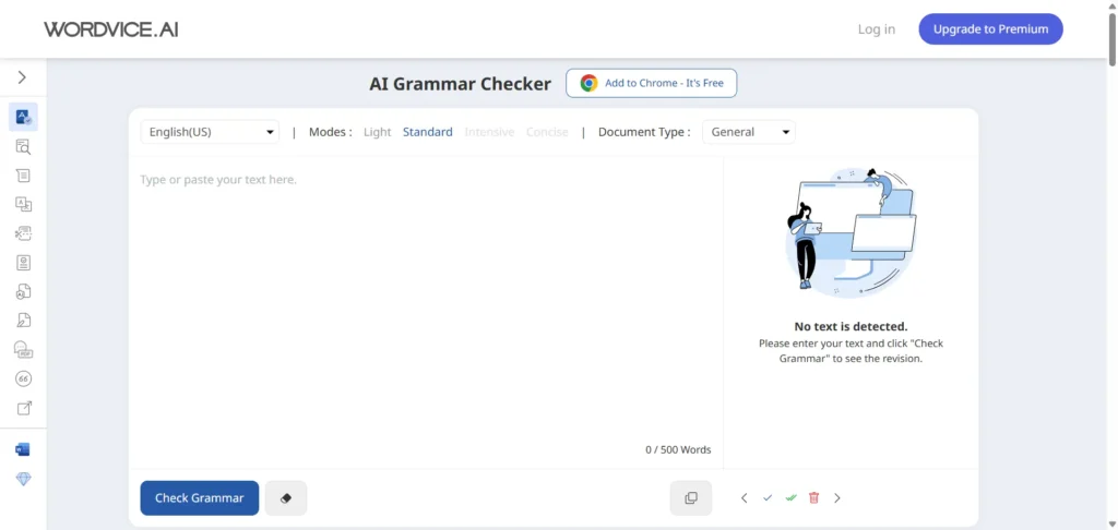 Wordvice AI Grammar Checker