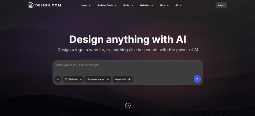 Design AI Website Builder