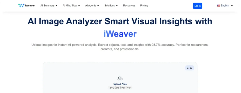 iweaver AI Image Analyzer