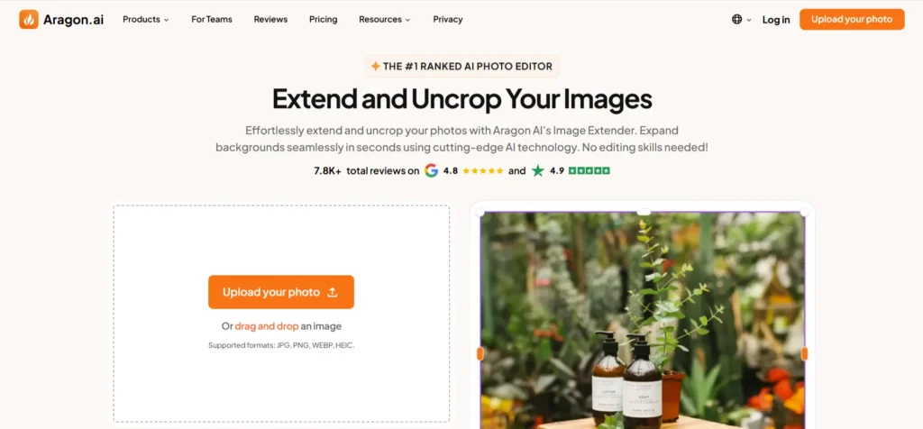 Aragon AI Image Extender