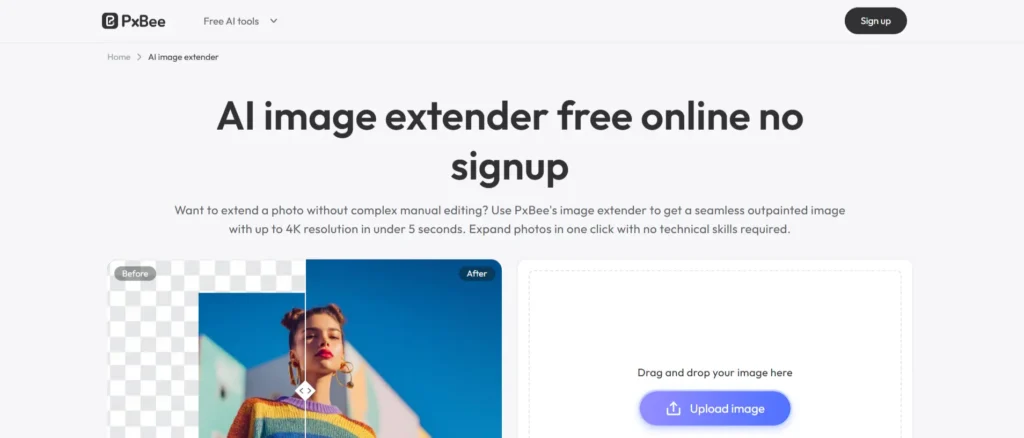 PxBee image extender