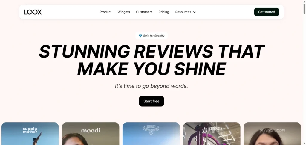 Loox Shopify Reviews App