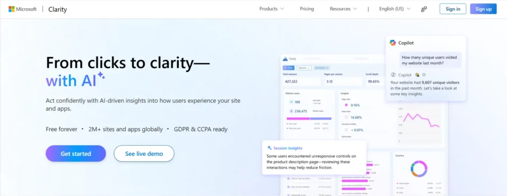 Microsoft Clarity