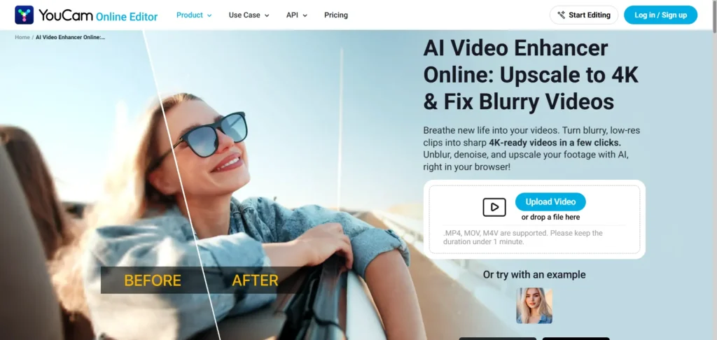 Perfect Corp Video Enhancer AI
