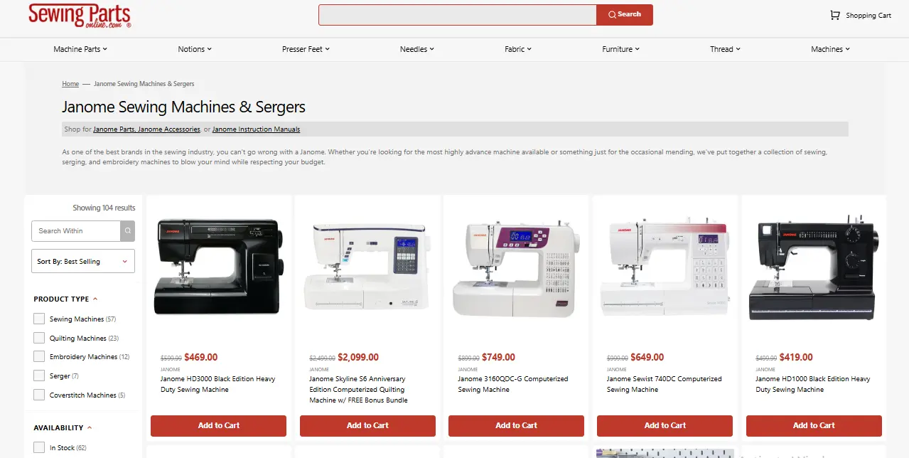 08 Google Ads Automation - Sewing Parts Online