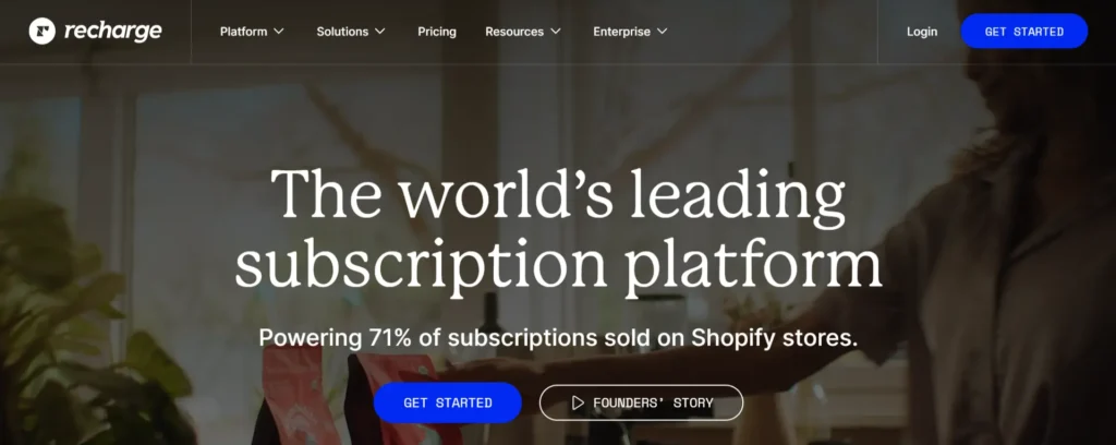 Recharge subscription platform