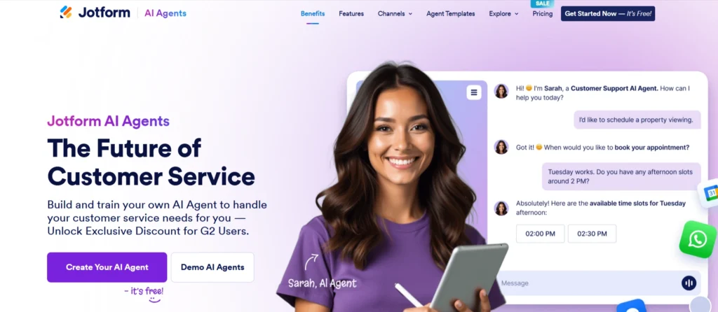 Jotform AI Agents