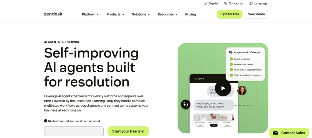 Zendesk AI Agents