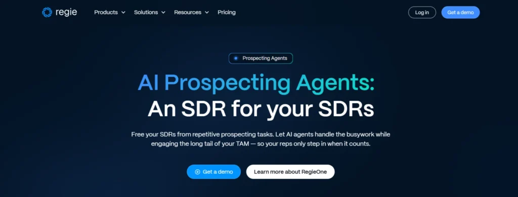 Regie Prospecting Agents