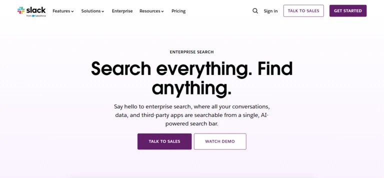 Slack Enterprise Search