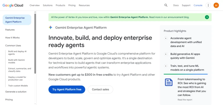 Gemini Enterprise Agent Platform