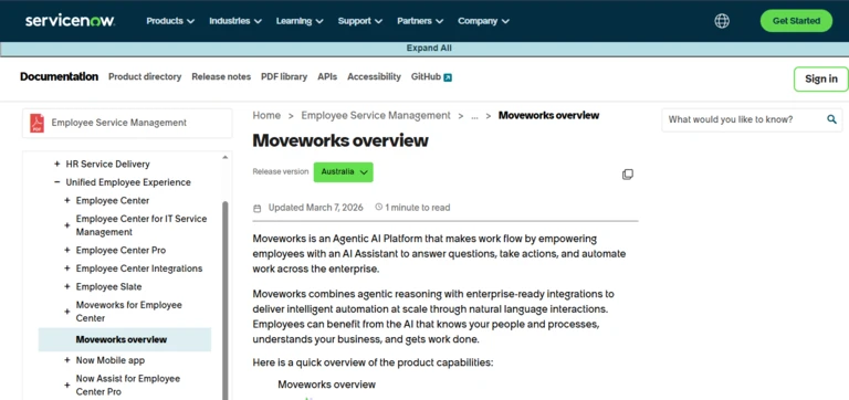 ServiceNow Moveworks