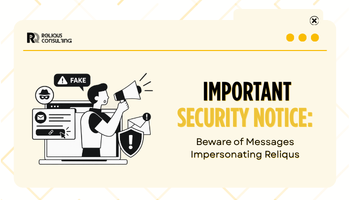 Important Security Notice: Beware of Messages Impersonating Reliqus