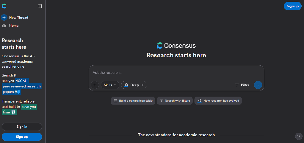 Concensus AI Tool Image